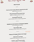 Le Mutin Gourmand menu