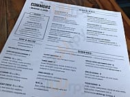 The Commons menu