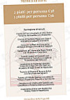 Il Giardino Delle Esperidi menu