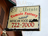 El Metate Tamale Factory outside