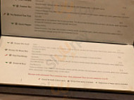 Busaba menu