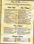 Enzo's Caffe Italia menu