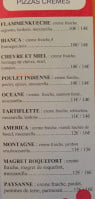 Pizza Mia menu