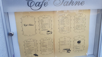 Cafe Sahne food