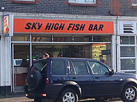 Sky High Fish outside