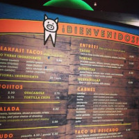 El Tacorrido menu