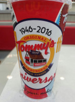 Original Tommy's Hamburgers food