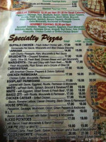 Rocco's Pizza menu