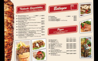 Alanya Simmern menu