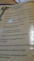 Gasthof Krone menu