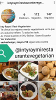 Vegetariano Inti Raymi inside