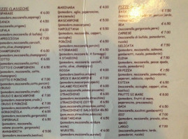 Bar Pizzeria Mizzy Di Cagetti Eleonora C In Sigla Bar Pizzeria Mizzy menu