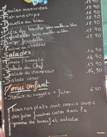 Le Bretzel menu