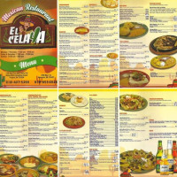 El Celaya menu