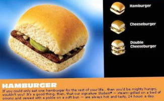 White Castle menu