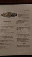 Wibby's Sports And Grill menu