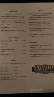 Wibby's Sports And Grill menu