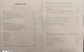 Caffe Piccolo menu