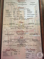 Papa's Gondola menu