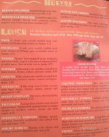 Los Mariachis menu