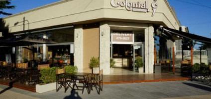 Colonial Ice Cream & Coffee inside