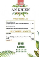 An Nhien menu