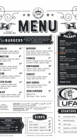 Ufa Of Burger menu