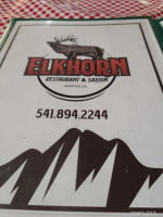Elkhorn Saloon menu