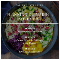 Paris Country Club food