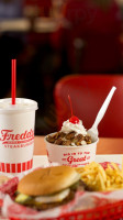 Freddy's Frozen Custard Steakburgers food