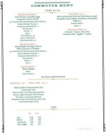 Truchas Mercantile menu