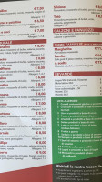 Pizzeria Pulcinella menu