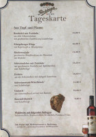 Gaststätte Zum Märkischen Reiterhof menu