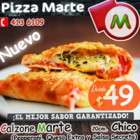 Pizza Marte food