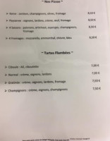 La Table De Véro menu