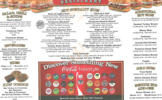 Firehouse Subs Troy menu