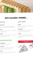Pizza De La Place menu