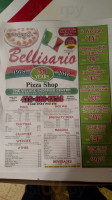 Bellisario Pizza Shop menu