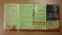 Kasmir menu