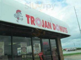 Trojan Donuts outside