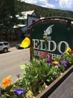 The Eldo Brewery And Happy Trail's Cafe outside