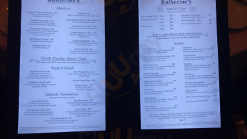 Katherine's Of Casablanca menu