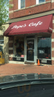 Pope's Cafe outside