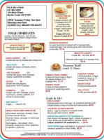 Ed Mo's Diner menu