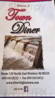 Town Diner menu