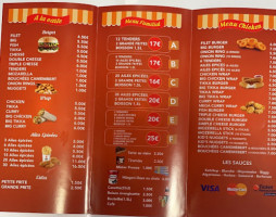 Chicken House menu