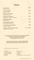 Restaurant zum Mohren menu