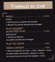 Les Cocottes menu