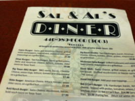 Sal Al's Diner menu
