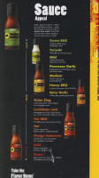 Buffalo Wild Wings menu